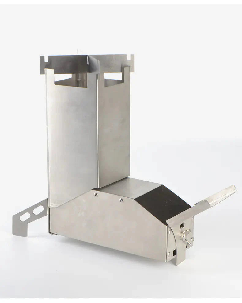 Stainless Steel Folding BBQ Grill for Camping and Firewood Anti Spier