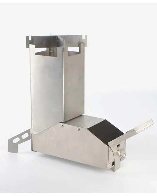 Stainless Steel Folding BBQ Grill for Camping and Firewood Anti Spier