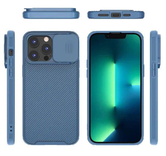 Slide Camera Lens Magsafe Charging Case Anti Spier