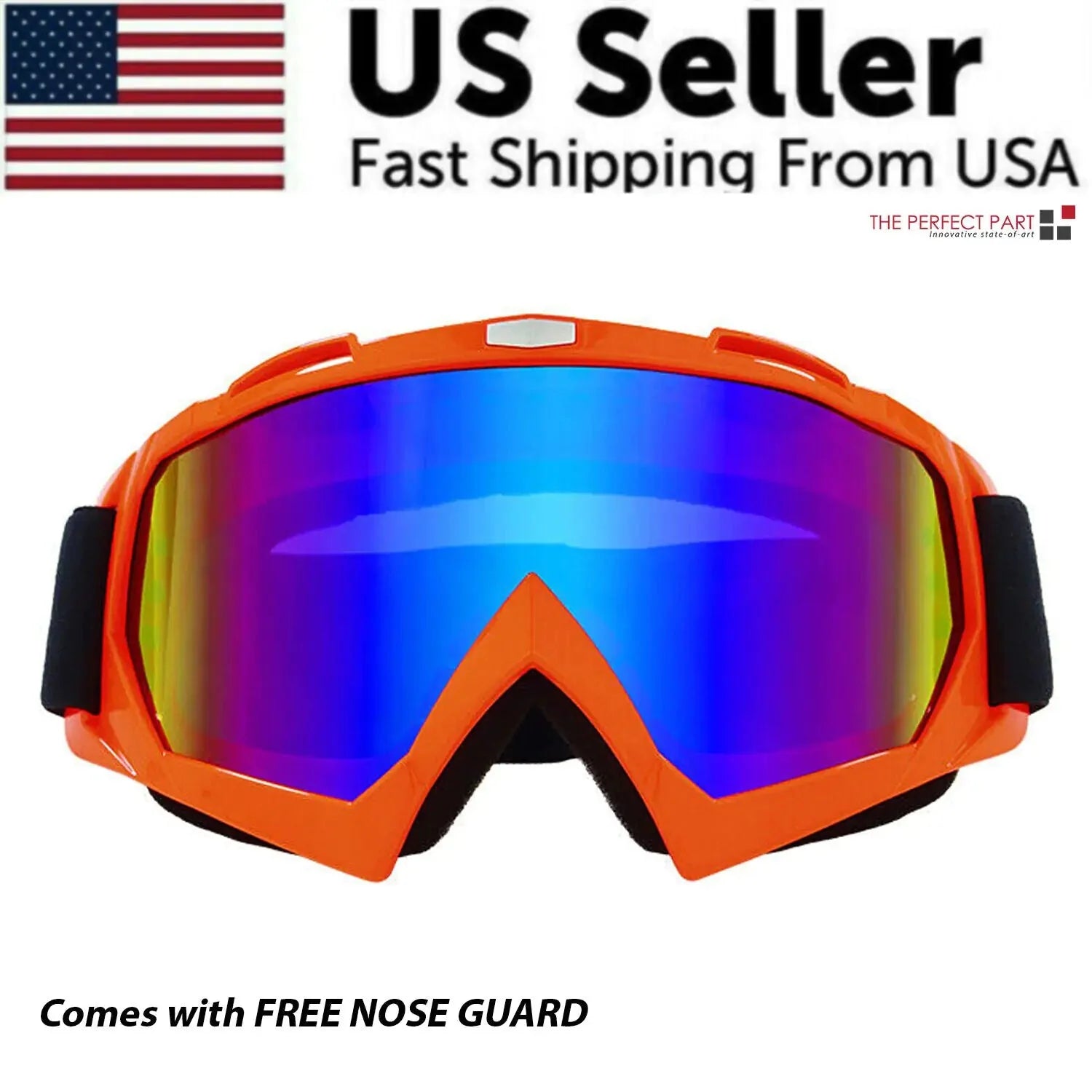 Motocross Goggles Racing Off-Road Dirt Bike ATV UTV BMX MX XC Motorcycle Eyewear Anti Spier