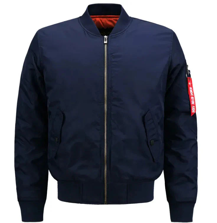 Men's Padded Flight Jacket Anti Spier