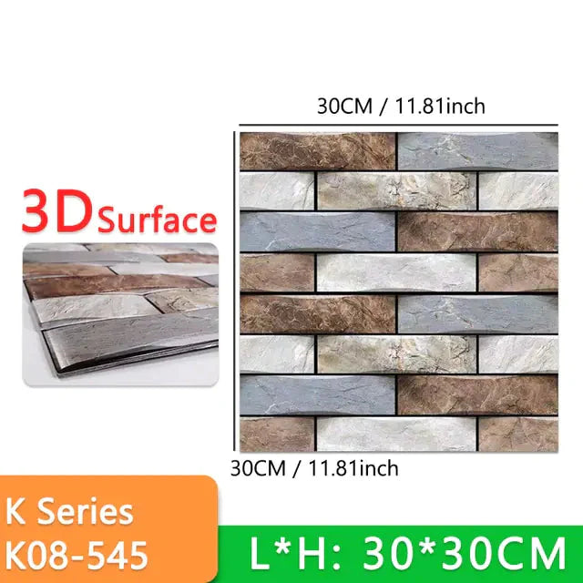 Thick Self-Adhesive Marble Floor Stickers Anti Spier