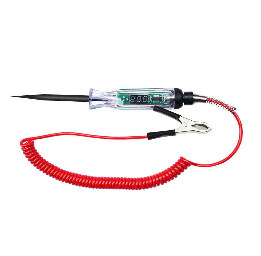 Digital Electric Voltage Circuit Tester Automotive Test Light Car Truck 6-24V US Anti Spier