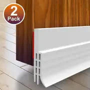 2 Packs Door Draft Stopper for Interior/Exterior Doors Anti Spier
