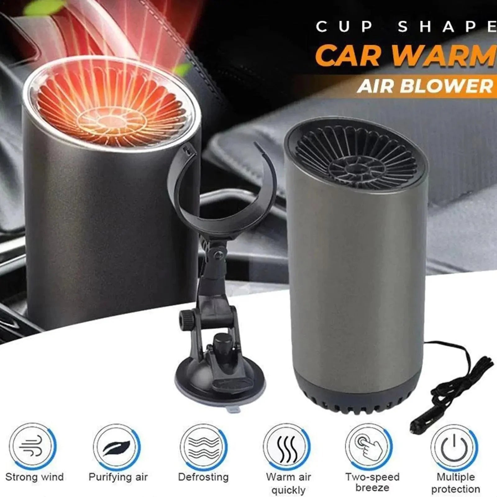 Portable Heater For Car  Windshield Anti Spier