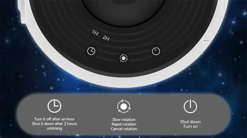 Night Light Galaxy Projector Starry Sky Projector 360 Rotate Planetarium Lamp For Kids Bedroom Valentines Day Gift Wedding Deco Anti Spier