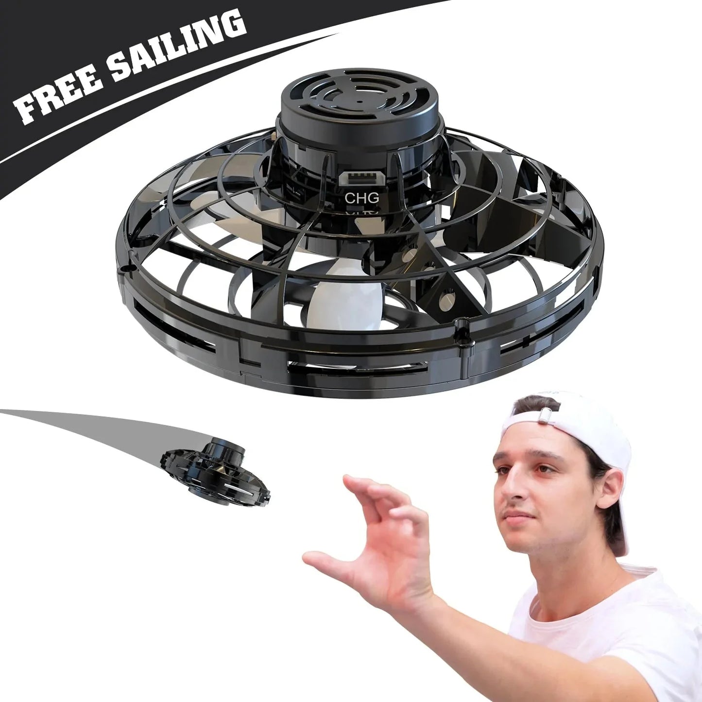 Flynova Free-Route Flying Spinner: The Ultimate Flying Toy Gift! Anti Spier