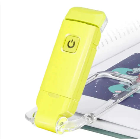 USB Rechargeable LED Clip-On Reading Light Anti Spier