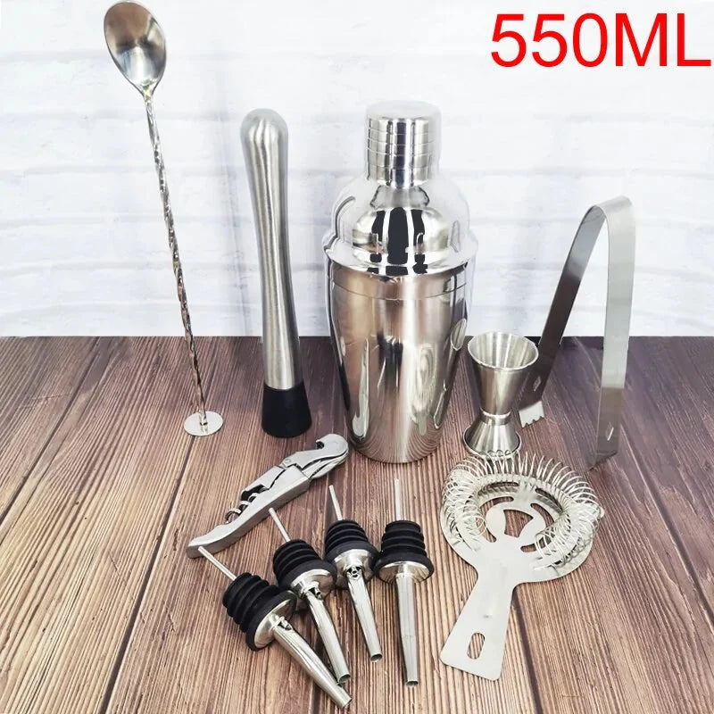 1-12 pcs Cocktail Shaker Set Anti Spier