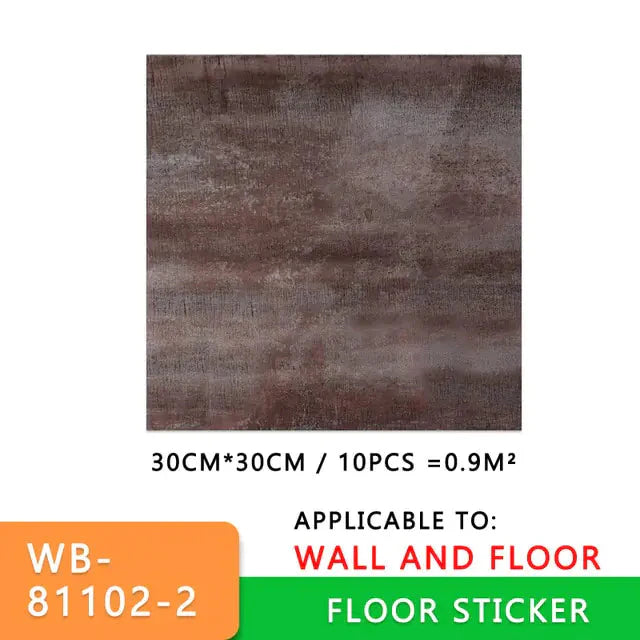 Thick Self-Adhesive Marble Floor Stickers Anti Spier