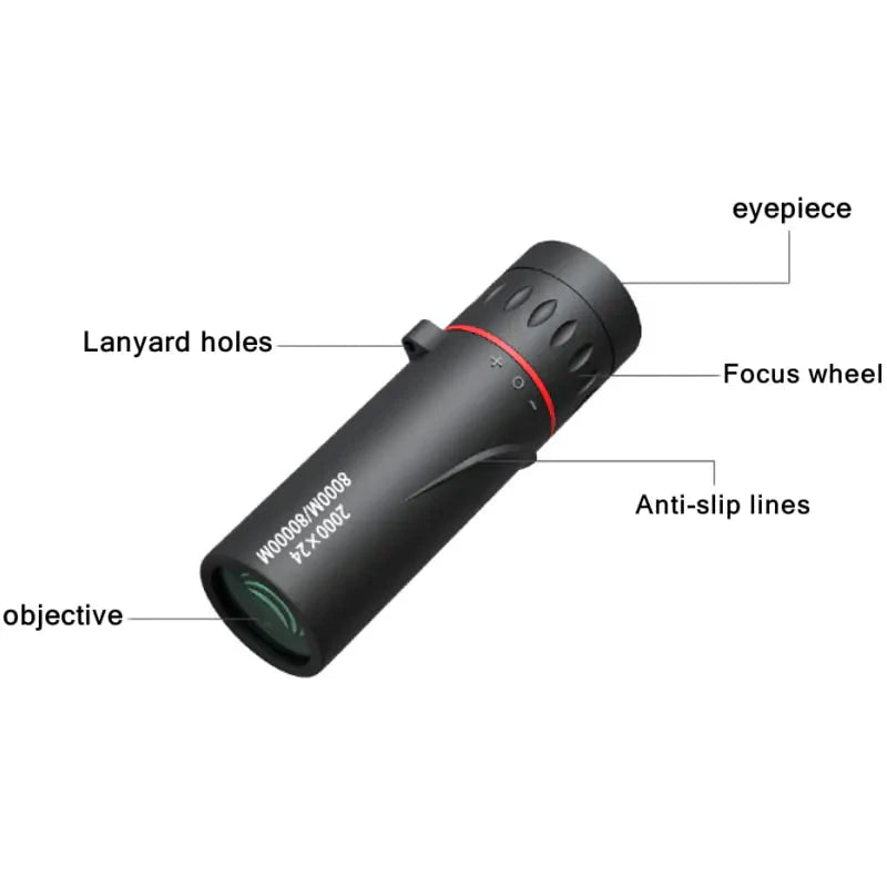 HD Monocular Telescope for Outdoor Anti Spier