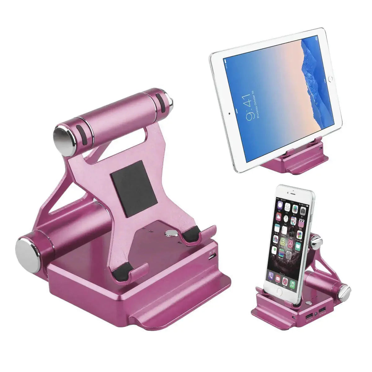 Podium Style Stand With Extended Battery Up To 200% For iPad, iPhone And Other Smart Gadgets Anti Spier