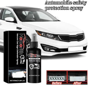 Secure Car Sign Defender Spray Anti Spier