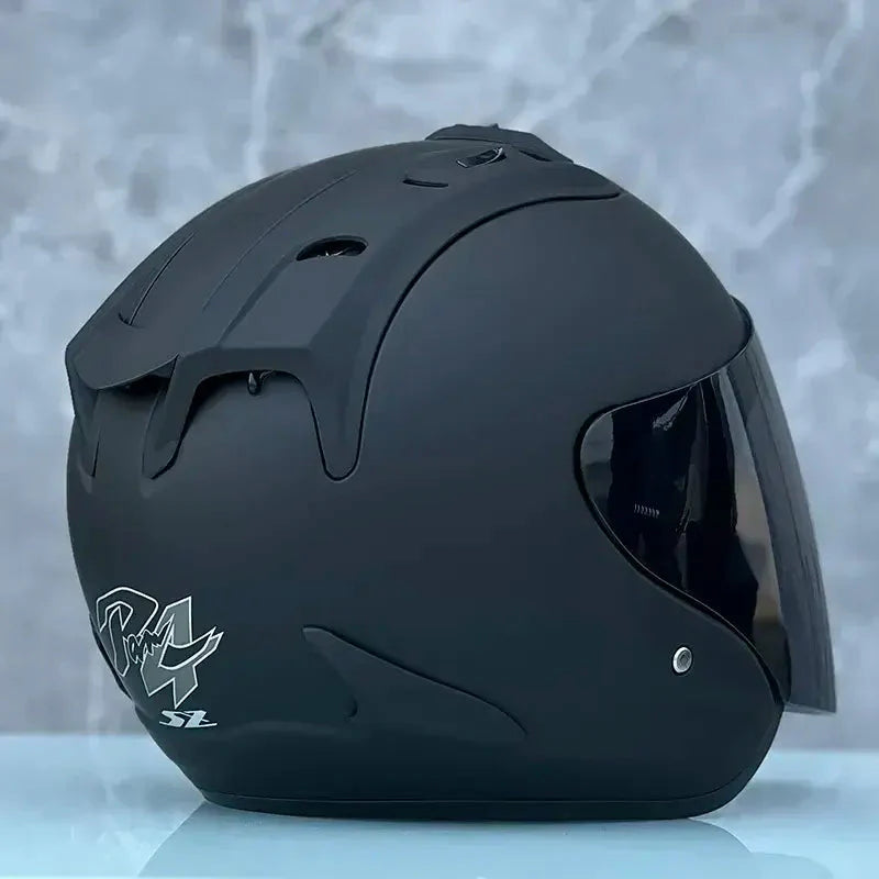 Ultralight Safety Motorcycle Helmet with Integrated Light Anti Spier