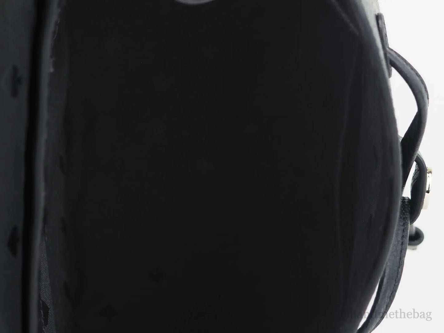 Kate Spade Leila Black Pebbled Leather Medium Flap Shoulder Backpack Book Bag Anti Spier