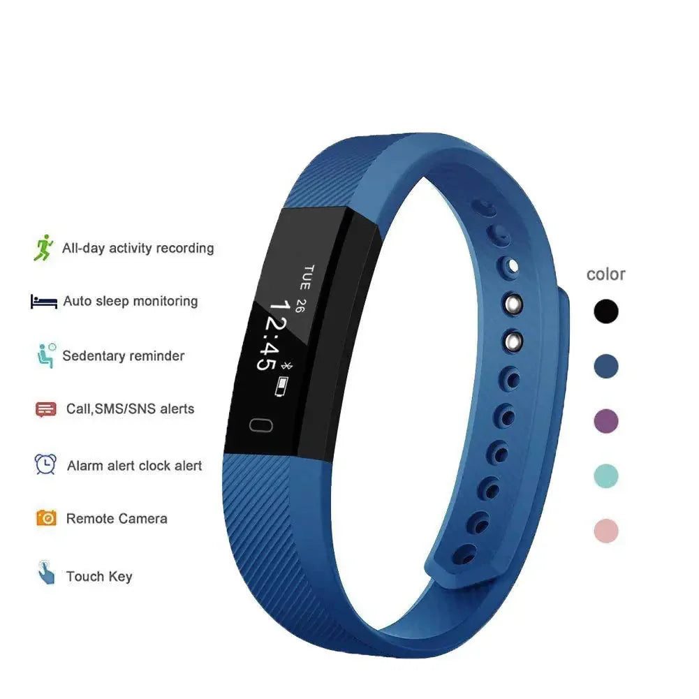 SmartFit Slim Activity Tracker And Monitor Smart Watch With FREE Extra Band Anti Spier