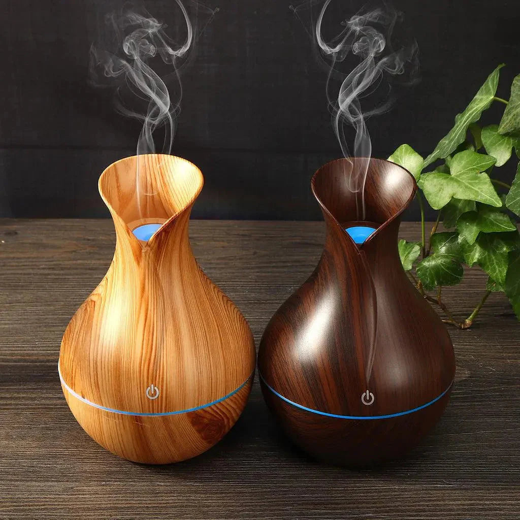 LED Ultrasonic Aromatherapy Essential Oil Diffuser Anti Spier