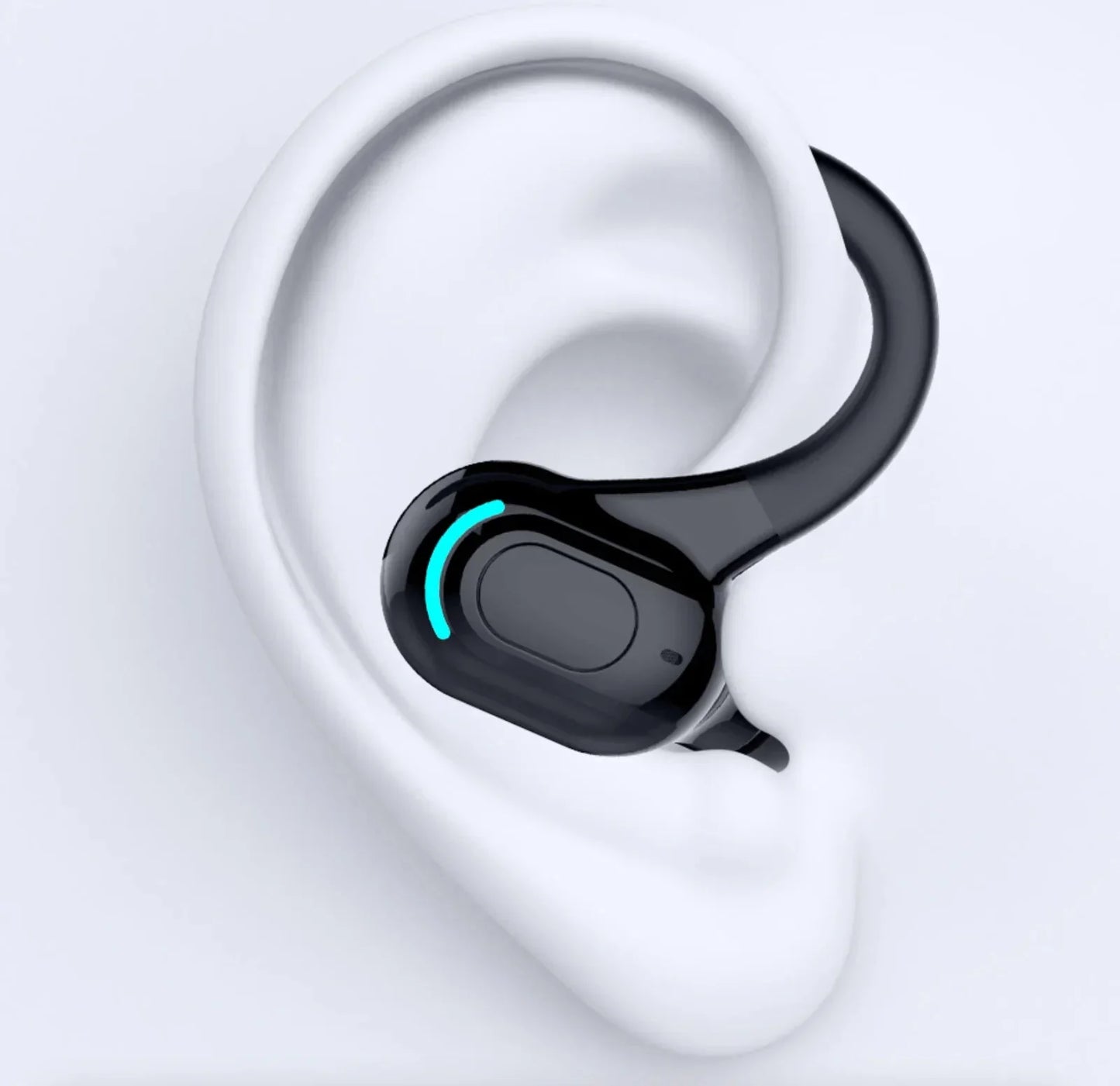 New Bluetooth 5.1 Headset Wireless Earbuds Earphones Stereo Headphones Ear Hook Anti Spier