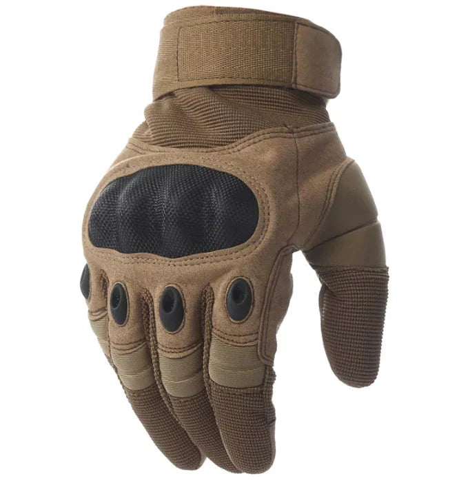 Tactical Motorcycle Motocross Full Finger Gloves Motorbike Riding Racing Mittens Anti Spier