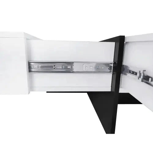 Unique Design Coffee Table With 4 Hidden Storage Compartments Anti Spier