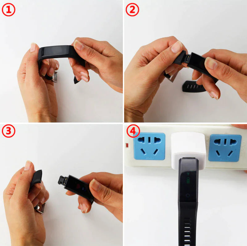 Fitness Smart Watch Activity Tracker Heart Rate For Women Men Oxygen BP Monitor - Anti Spier 