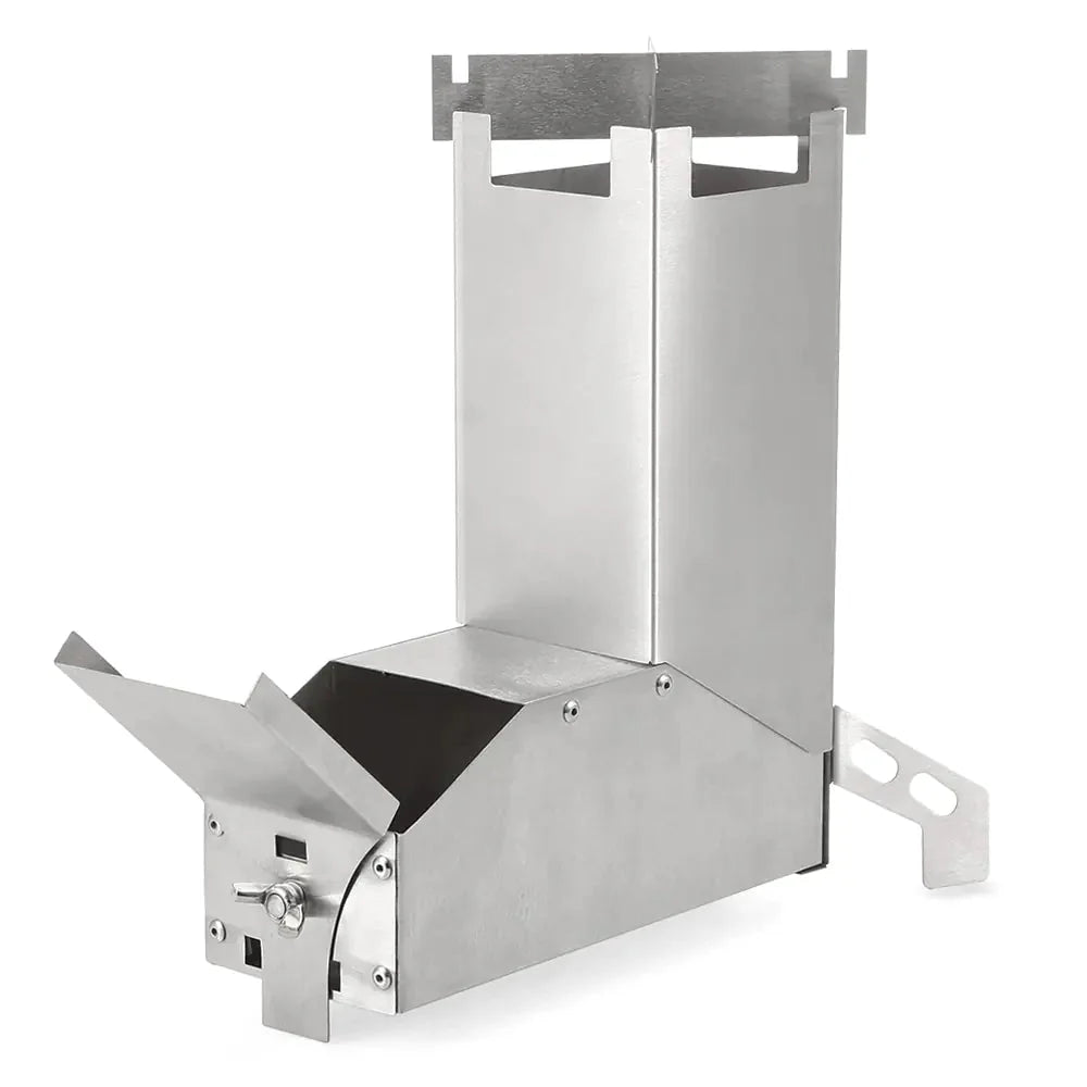 Stainless Steel Folding BBQ Grill for Camping and Firewood Anti Spier