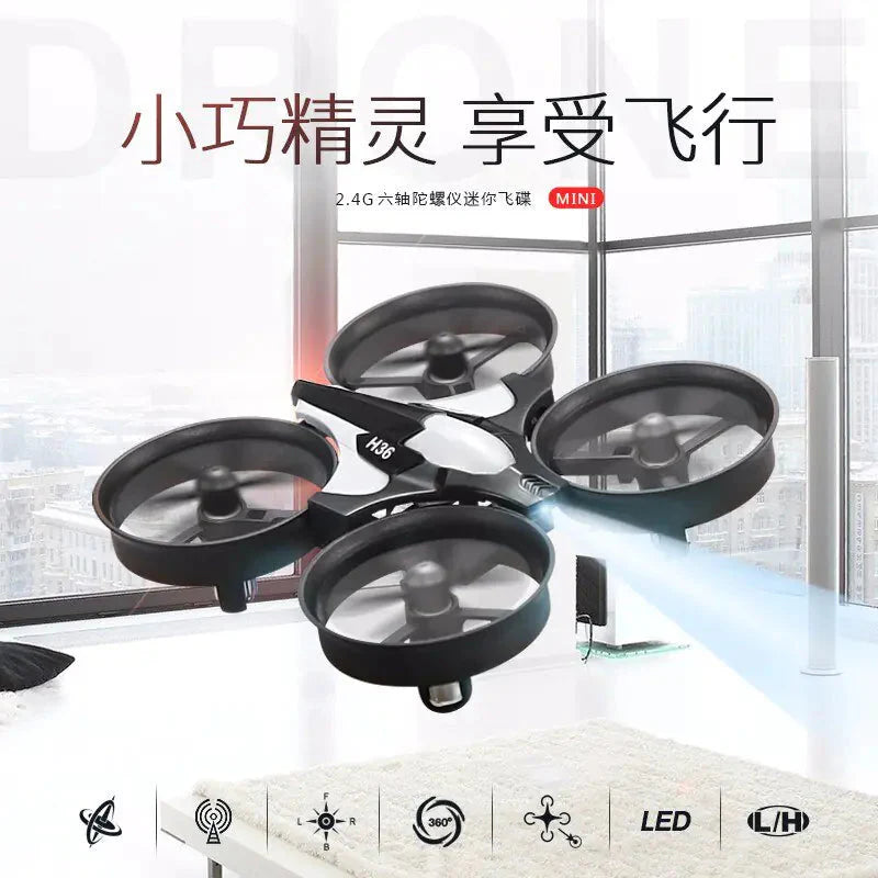 Mini 6-Axis Gyro RC Quadcopter Headless Mode Remote Control Drone With Camera Anti Spier