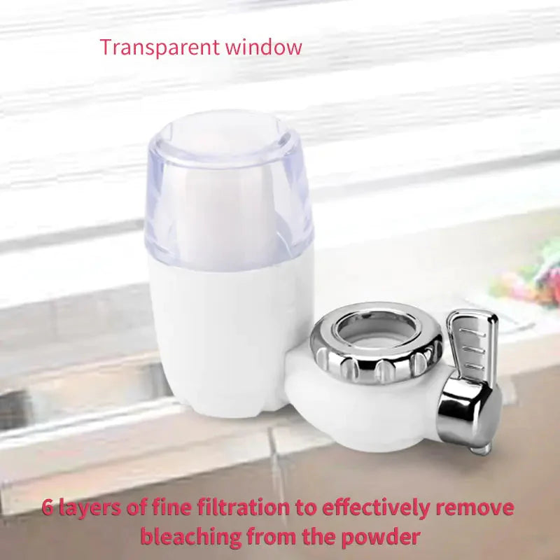 SaengQ Water filter Water Purifier Clean Kitchen Faucet Washable Ceramic Percolator Filtro Rust Bacteria Removal Water Tap Anti Spier