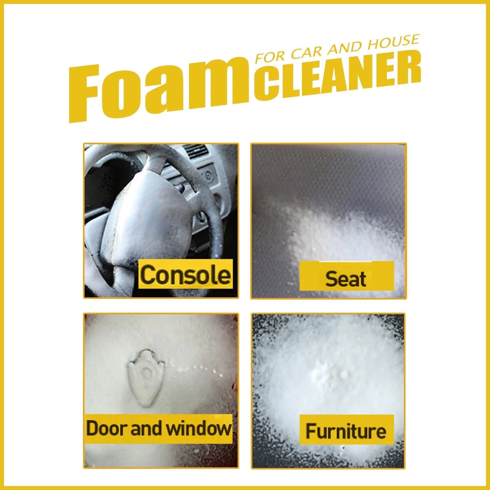 Multifunctional Foam Cleaner Anti Spier