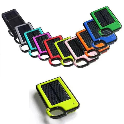 Clip-on Tag Along Solar Charger For Your Smartphone Anti Spier