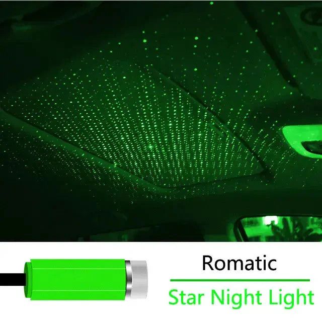 LED Auto Dak Star Night Light Projector Anti Spier