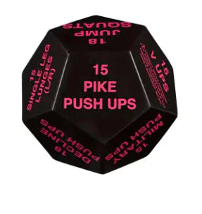 Exercise Dice Fun Games Anti Spier