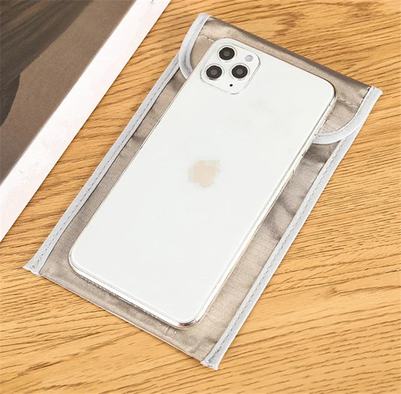 SmartShield 6.5” Anti-Radiation RFID Protection Bag - Your Ultimate Mobile Security & Privacy Solution! Anti Spier