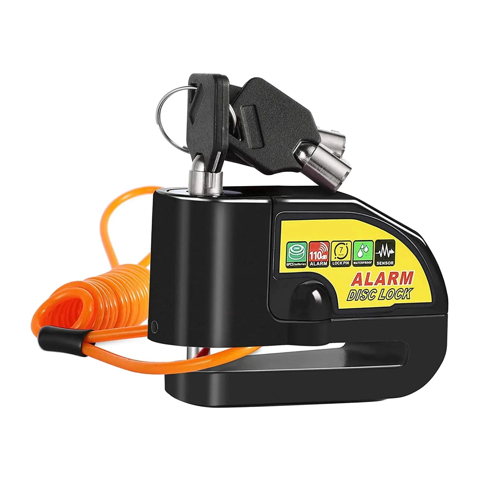 Motorcycle Wheel Disc Brake Lock Anti Spier