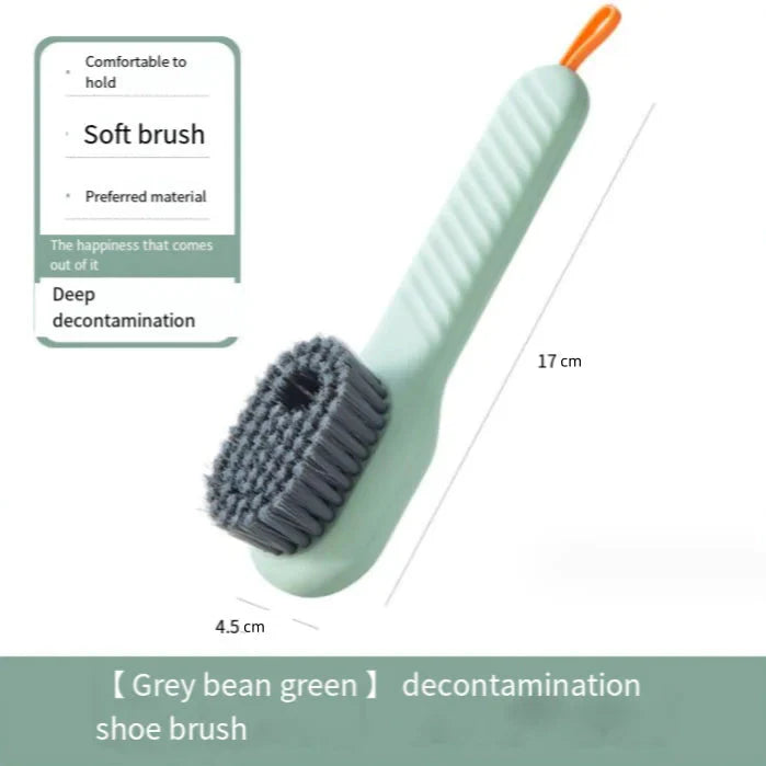 Multi-Function Shoe Brush with Soft Hair for Home Use Anti Spier