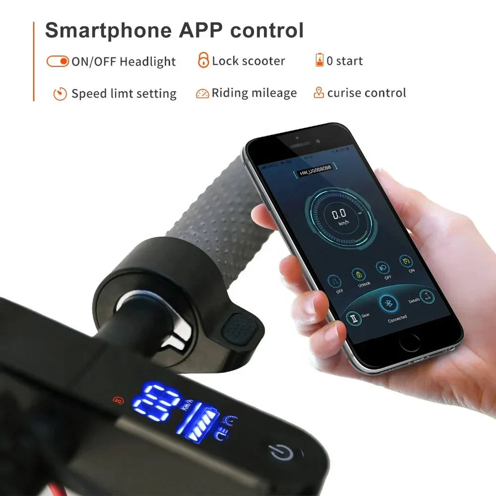 RU US EU UK Kr stock high-end adult electric scooter 8.5in 36V350W folding electric scooter ultra-light smart mobility bike M150 Anti Spier