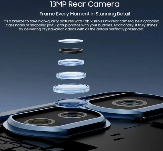 Blackview TAB16 PRO, Android 14 Unlocked Tablet 11 inch, 24GB(8+16) RAM+256GB ROM 7700mAh-18W WIFI GPS 4G calling tablet Anti Spier