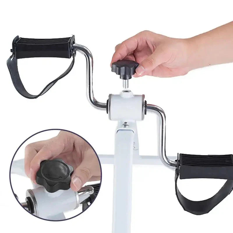 Metal Frame Pedal Exerciser Muscle Training Fully Assembled Exercise Pedals Arms Legs Trainer For Indoor Anti Spier