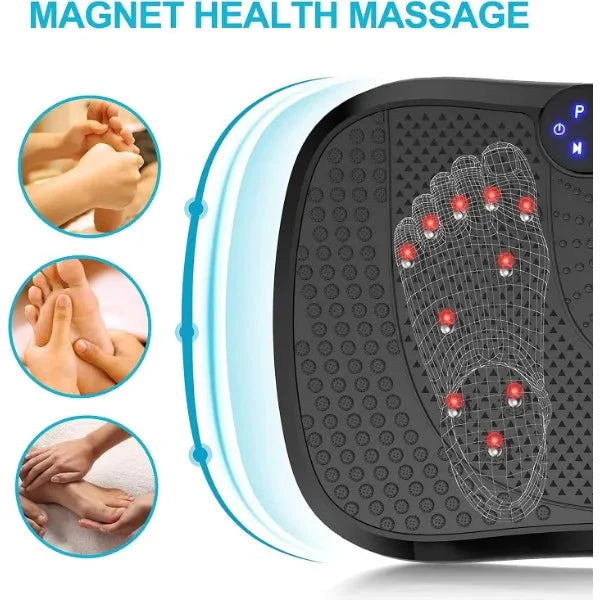 Vibration Plate Fitness Platform Exercise Machine Vibrating Lymphatic Drainage Shaking Full Body Shaker Workout Vibrate Anti Spier