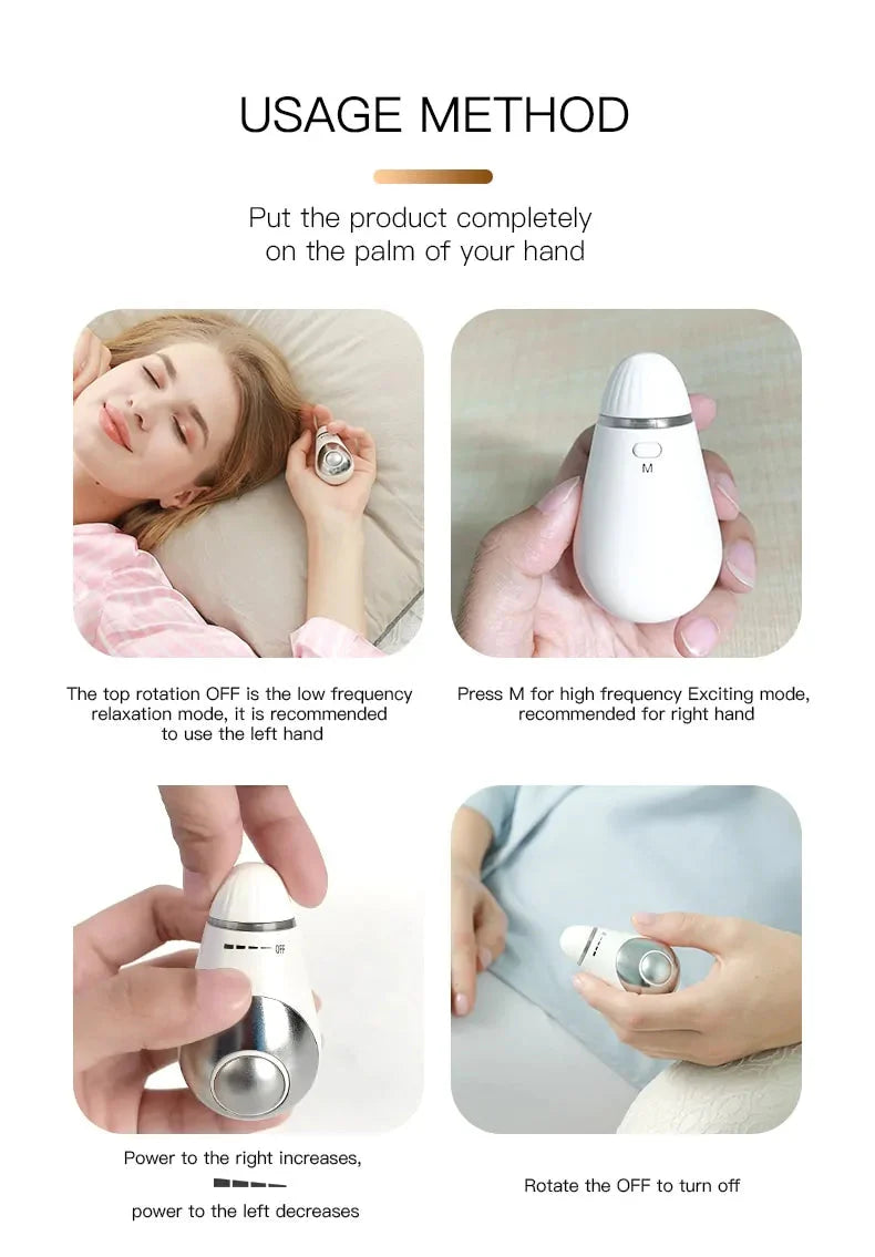 USB Microcurrent Sleep Aid Device: Pressure Relief & Relaxation Anti Spier