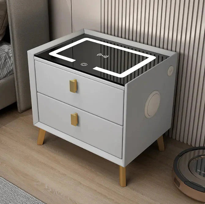 Multi-functional Intelligent Bedside Table Anti Spier