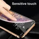 Magnetic Tempered Glass Privacy Metal Case iphone Anti Spier