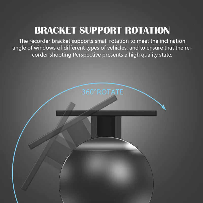 1080P HD Android Dash Cam Recorder Anti Spier