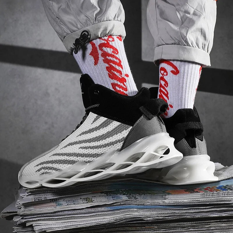 Luxury Brand Men's Running Shoes Anti Spier