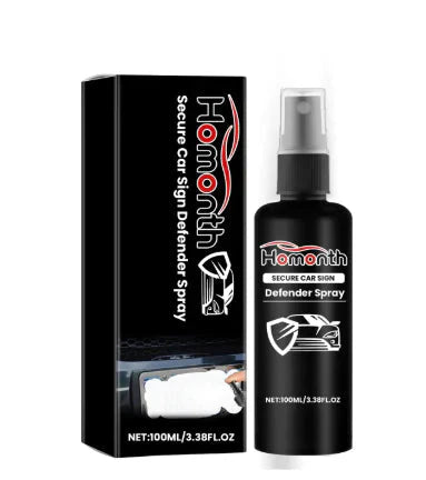 Secure Car Sign Defender Spray Anti Spier