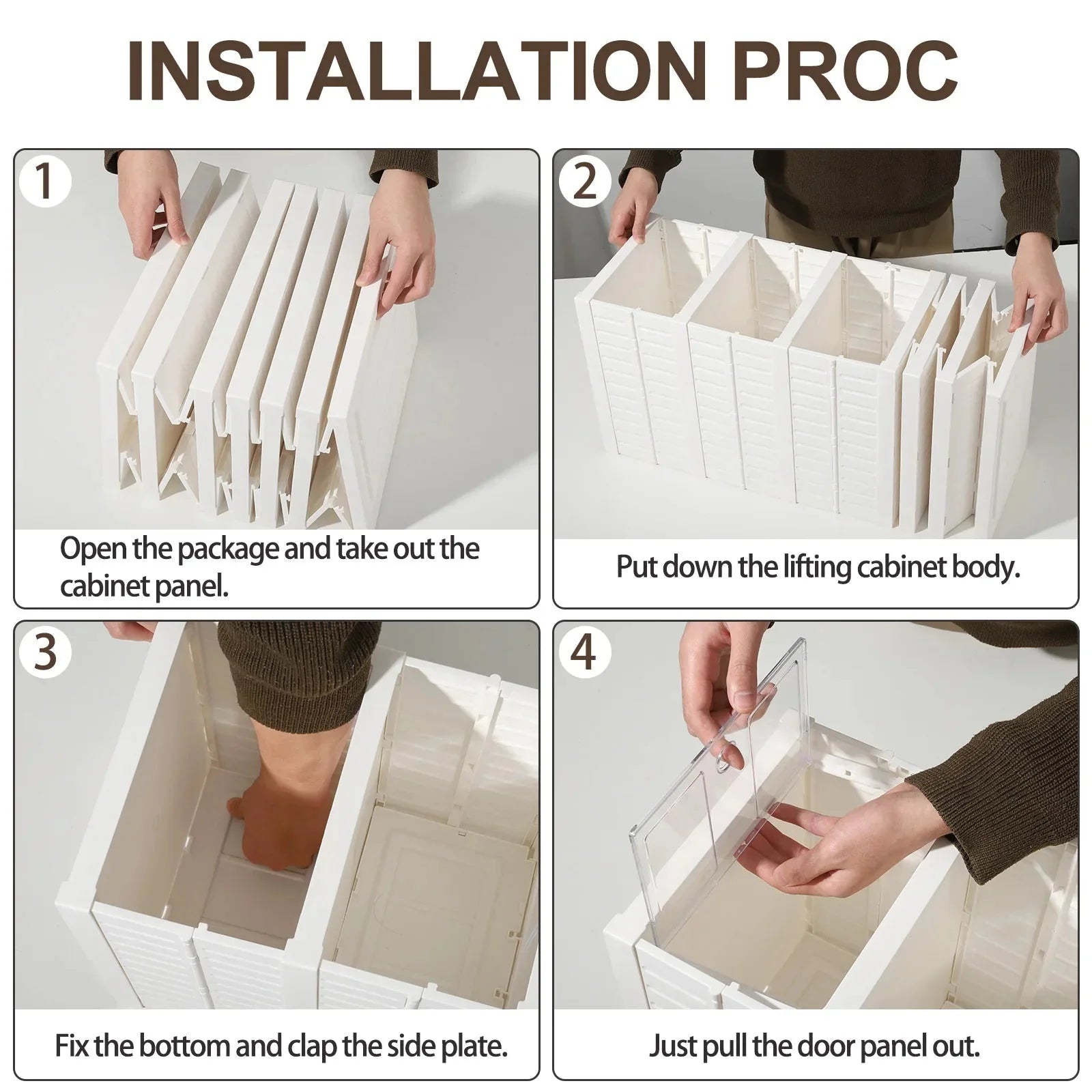 6/9 Layers Shoes Box Foldable Transparent Sneaker Shoe Storage Organizers Box Stackable Dustproof High-top Cabinet Shoe Rack She Anti Spier