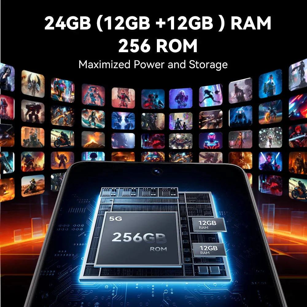 [World Premiere] CUBOT MAX 5, Android Smartphone 5G, Dimensity 8200, 6.95" 144Hz Large Screen, 24+256GB,Gaming Phone,Add to Cart Anti Spier