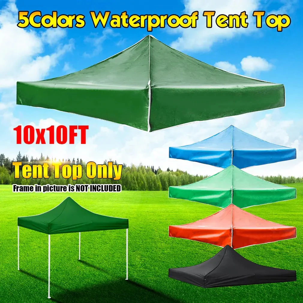 3x3M Waterproof Top Cover Replacement Gazebo Canopy Roof Sunshade Outdoor Cover Sunshade Patio Pavilion Cover Anti Spier