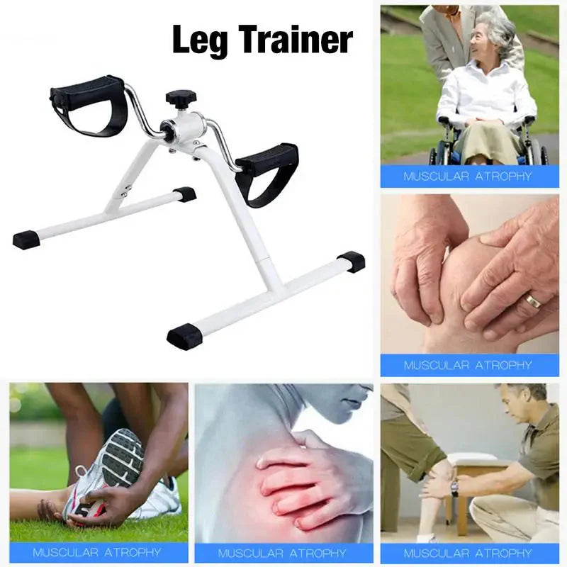 Metal Frame Pedal Exerciser Muscle Training Fully Assembled Exercise Pedals Arms Legs Trainer For Indoor Anti Spier