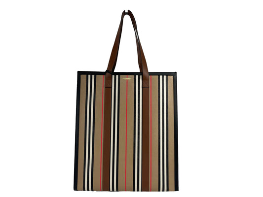 Burberry Medium NS Book Tote Bag Purse Anti Spier